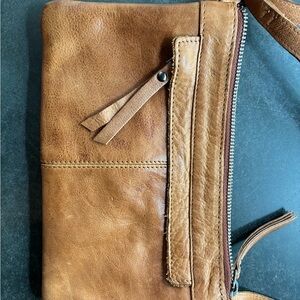 Latico Tan Leather Shoulder Bag